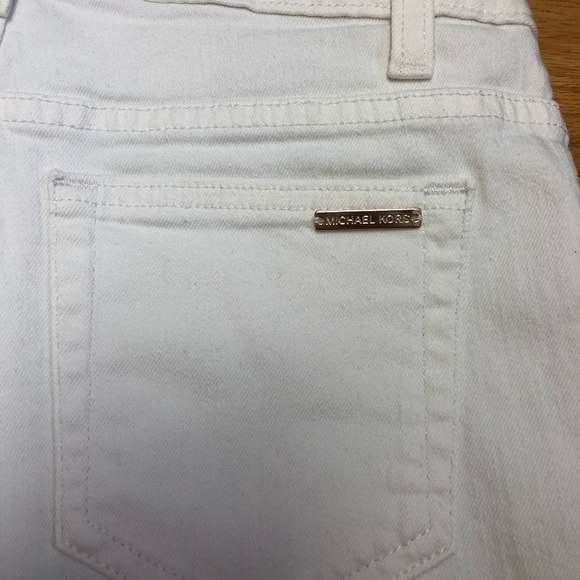 Michael Kors White Selma Skinny Jeans - Picture 5 of 5